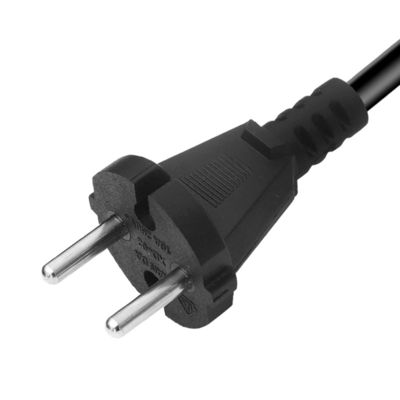 quality  XianD supply tv 2 Pin eu Plug Electric Supply KC approved 360 extension hair dyre cord wire electric high power cable factory