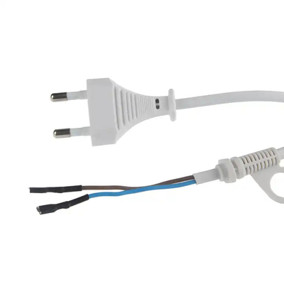 High Quality KC Approved Korean Standard K01 2 Pin Plug Electric Supply dyer extension ac power cord Cable Production