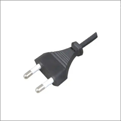 High Quality KC Approved Korean Standard K01 2 Pin Plug Electric Supply dyer extension ac power cord Cable Production