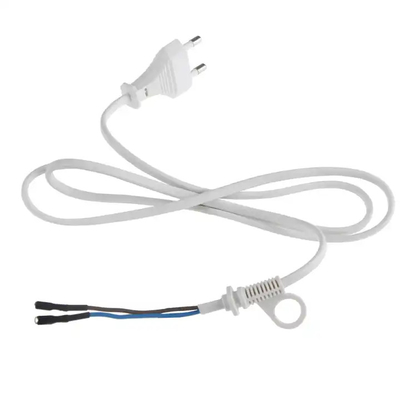 High Quality KC Approved Korean Standard K01 2 Pin Plug Electric Supply dyer extension ac power cord Cable Production