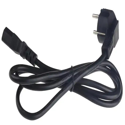 PVC / RUBBER K04 2 pin eu plug electric Supply KC dryer ac approved extension cord wire electric high power cords plug