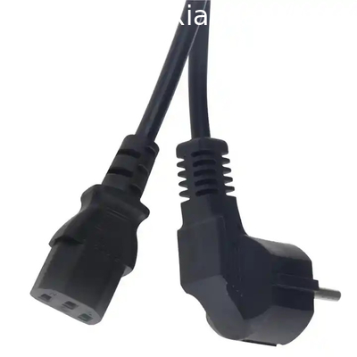 PVC / RUBBER K04 2 pin eu plug electric Supply KC dryer ac approved extension cord wire electric high power cords plug