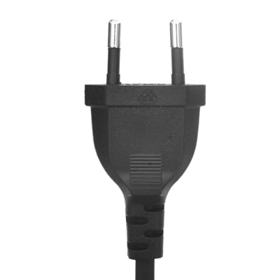 High Quality 2 pin 250v eu electricalac Power Cable Polarized 250V Europe tv vde approved dryer power cords 2 Pin Plug