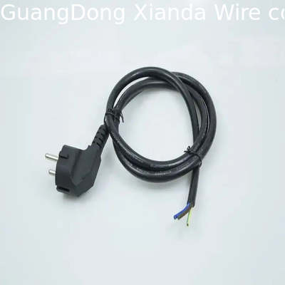 XianDa vde extension european ac 16a 250v Flat eu swiss laptop 90 degree power cord italy 320 Electric For Macbook Pro
