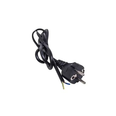 XianDa vde ac 2 pin british 16a 250v ac tv Flat EU Swiss euLaptop 90 Degree European extention dryer Power cable Cord