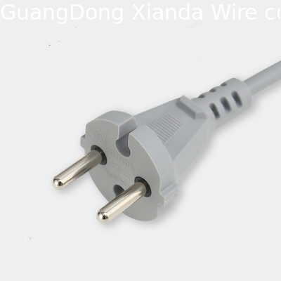 European eu 2 pin pvc Power Cord Cable VDE Male to Female Power Extension Cord Cable for electrical