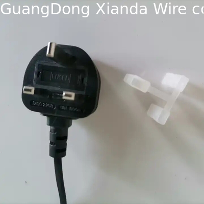 XianDa Swivel Ac UK 2 Pin Plug To IEC C7 Connector Euro plug Power Cable Electrical Extension Cord AC UK Power Cord